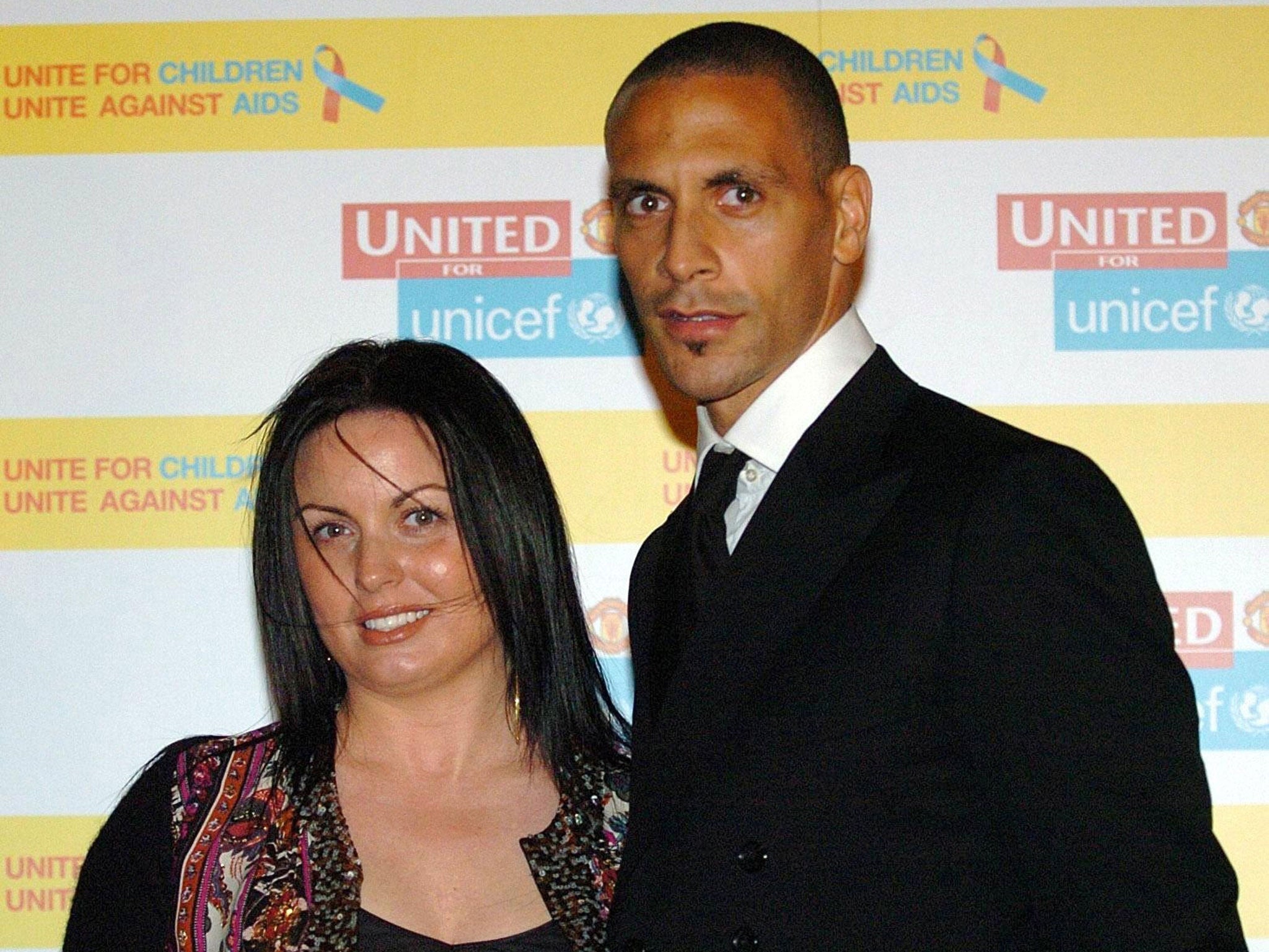 Rebecca, pictured here with her husband in 2006, passed away on Friday