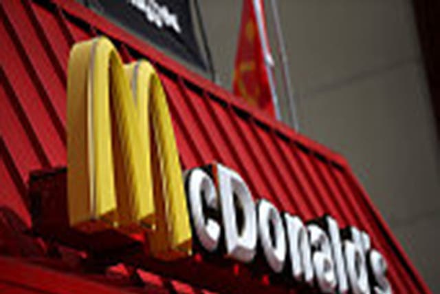 McDonalds has seen a drop in its global sales