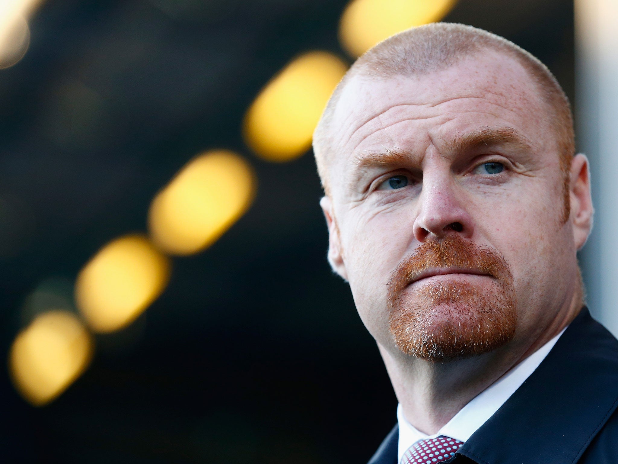 Burnley manager Sean Dyche