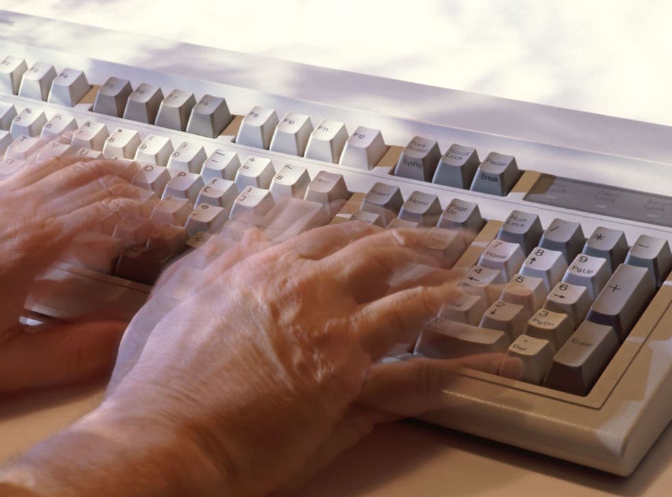 Research into tapping speeds could improve the design of keyboards 