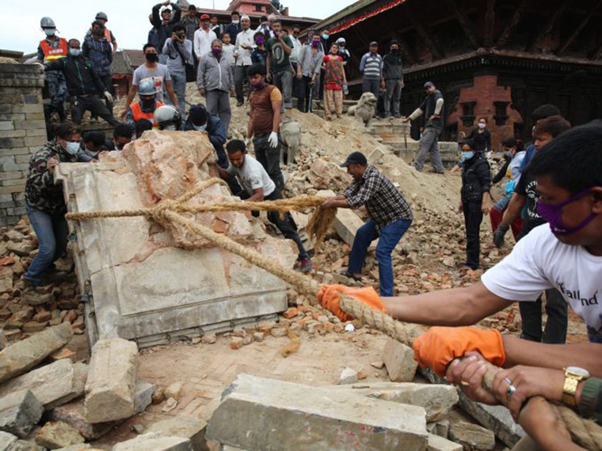 Durbar Square, described by Unesco as the “social, religious and urban focal point” is expected to be the first major project in the country in cultural restoration