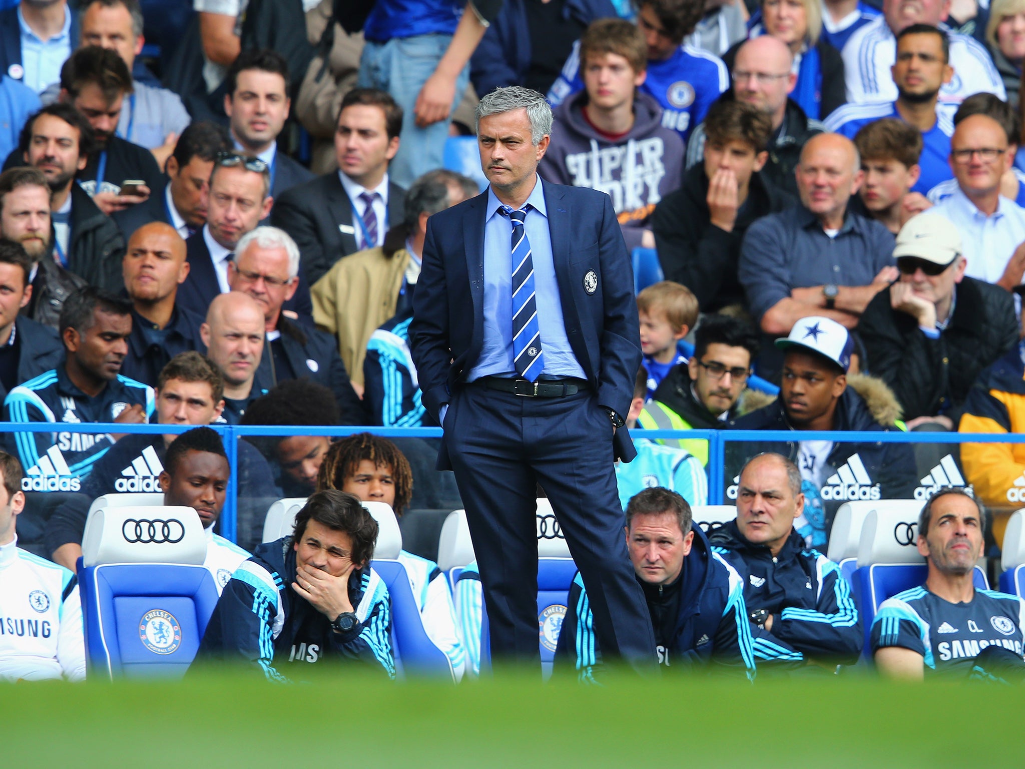 Jose Mourinho's Chelsea cruised to the title this season