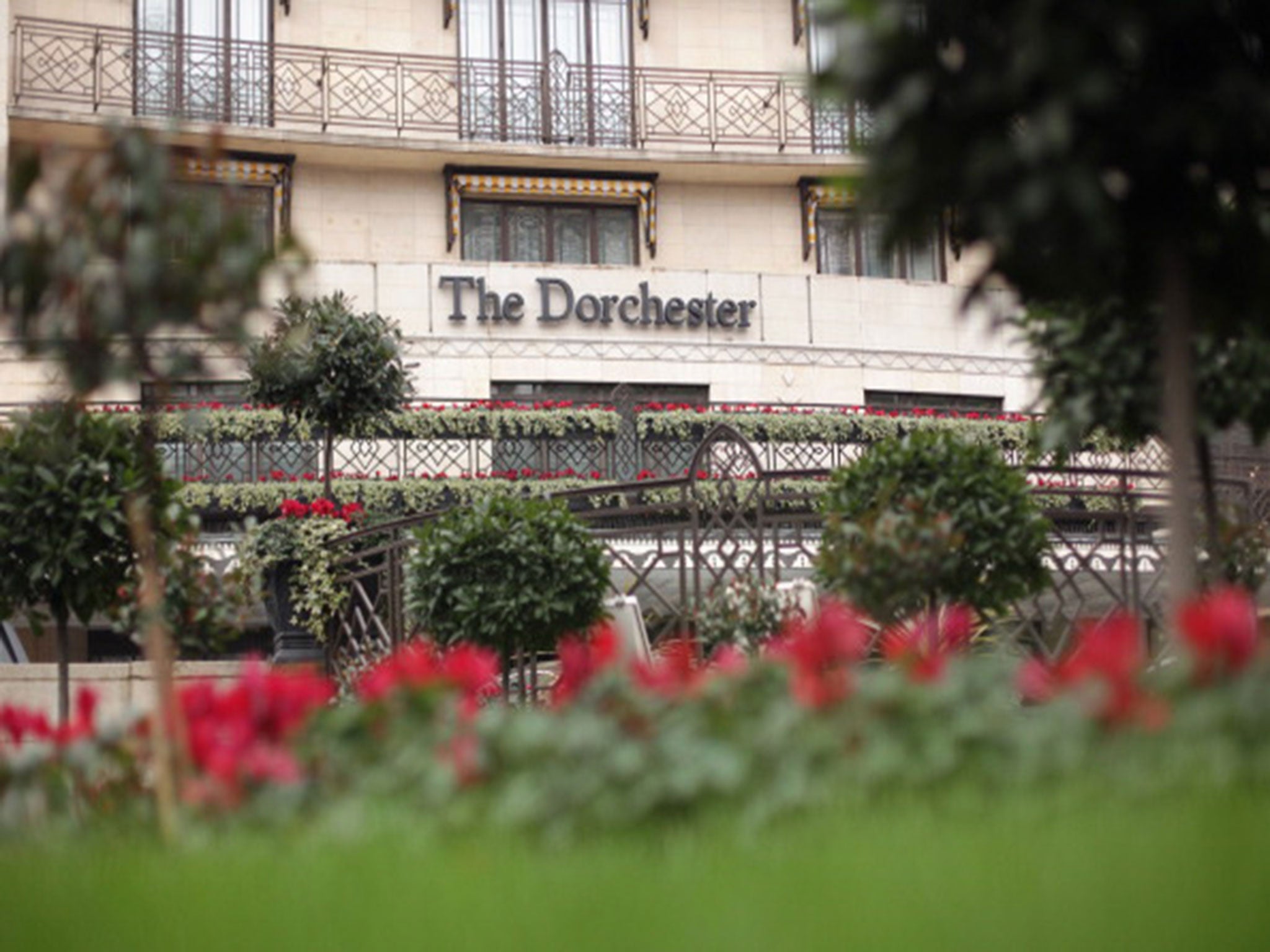 The Dorchester Hotel on Park Lane