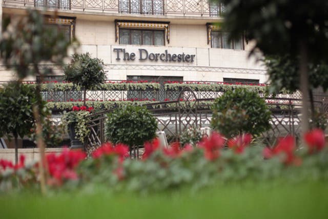 The Dorchester Hotel on Park Lane 