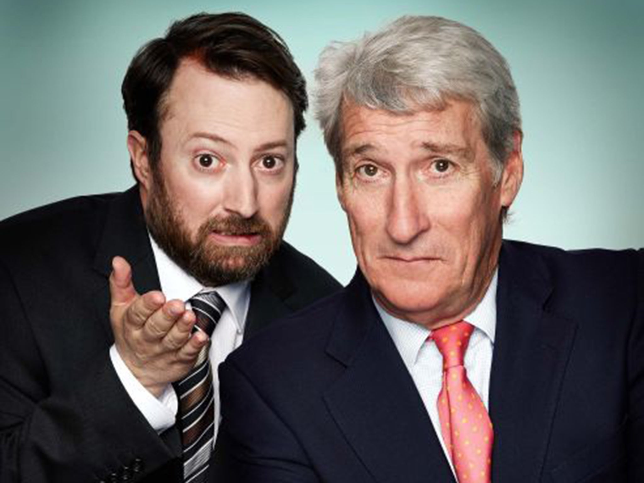 David Mitchell and Jeremy Paxman will be hosting Channel 4's Alternative Election Night on May 7th (PA)