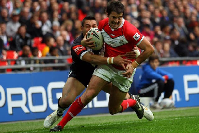 Danny Jones was in the Wales squad for the 2013 World Cup