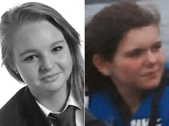Sammy Clarke, left, and Siobhan Clarke went missing two days ago