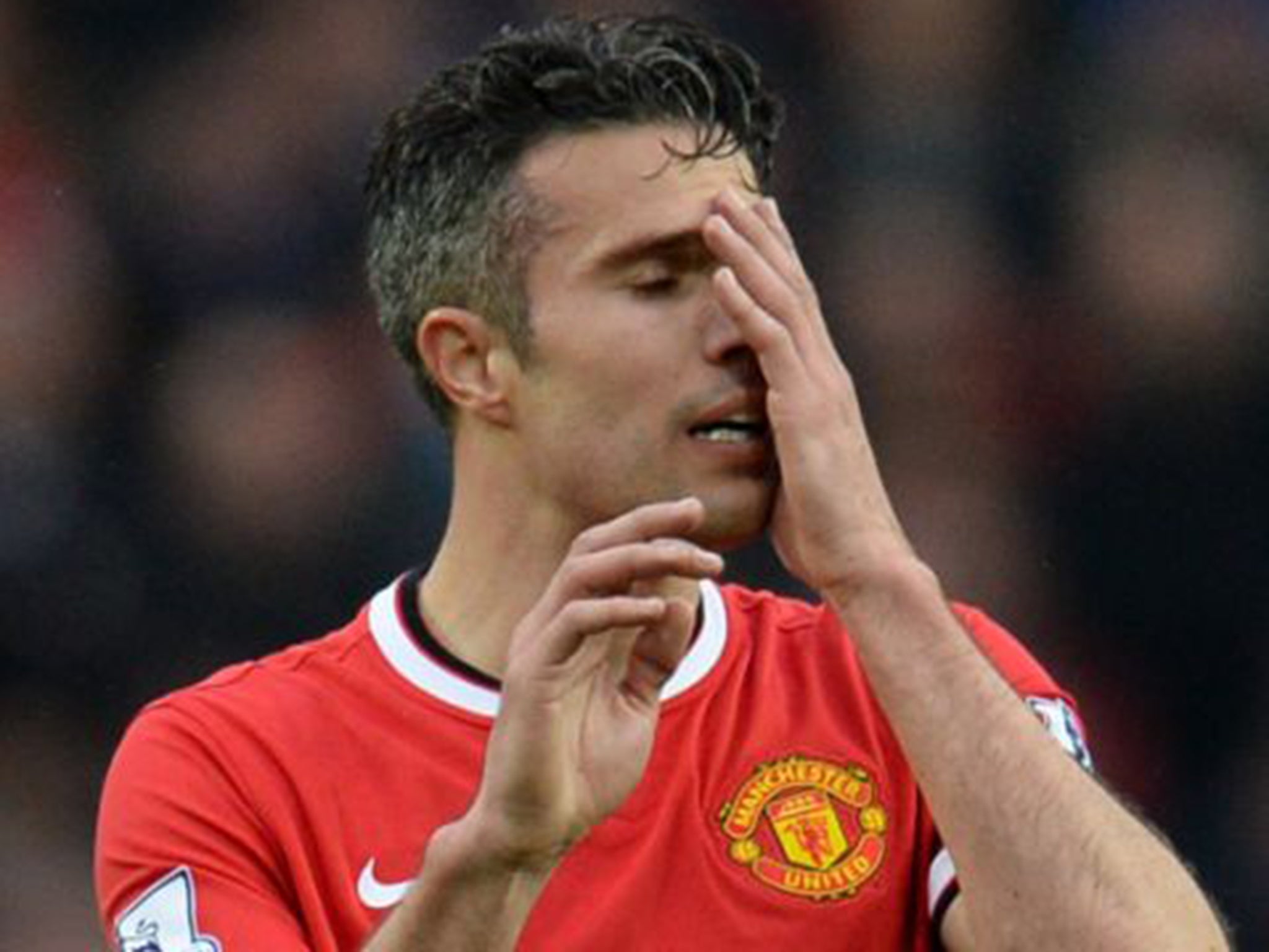 Robin van Persie will no longer take penalties for United (AFP)