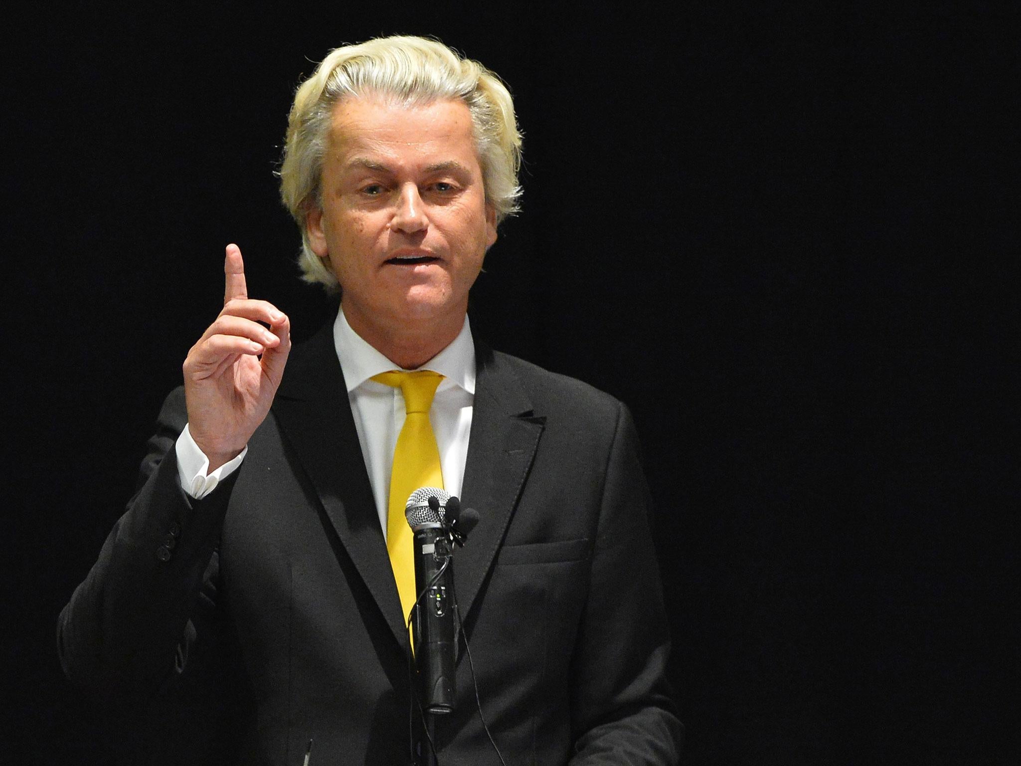 Geert Wilders wants the Netherlands to leave the EU