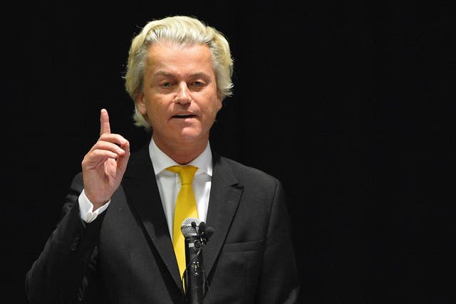 Geert Wilders wants the Netherlands to leave the EU