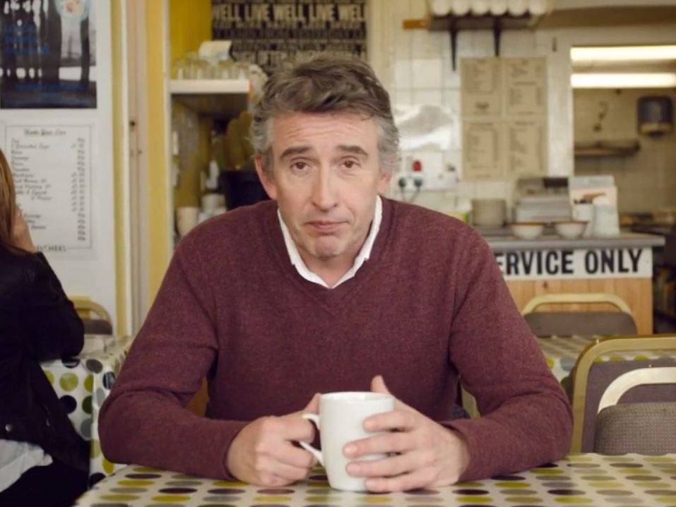 Alan Partridge actor Steve Coogan has backed Labour in the 2015 election