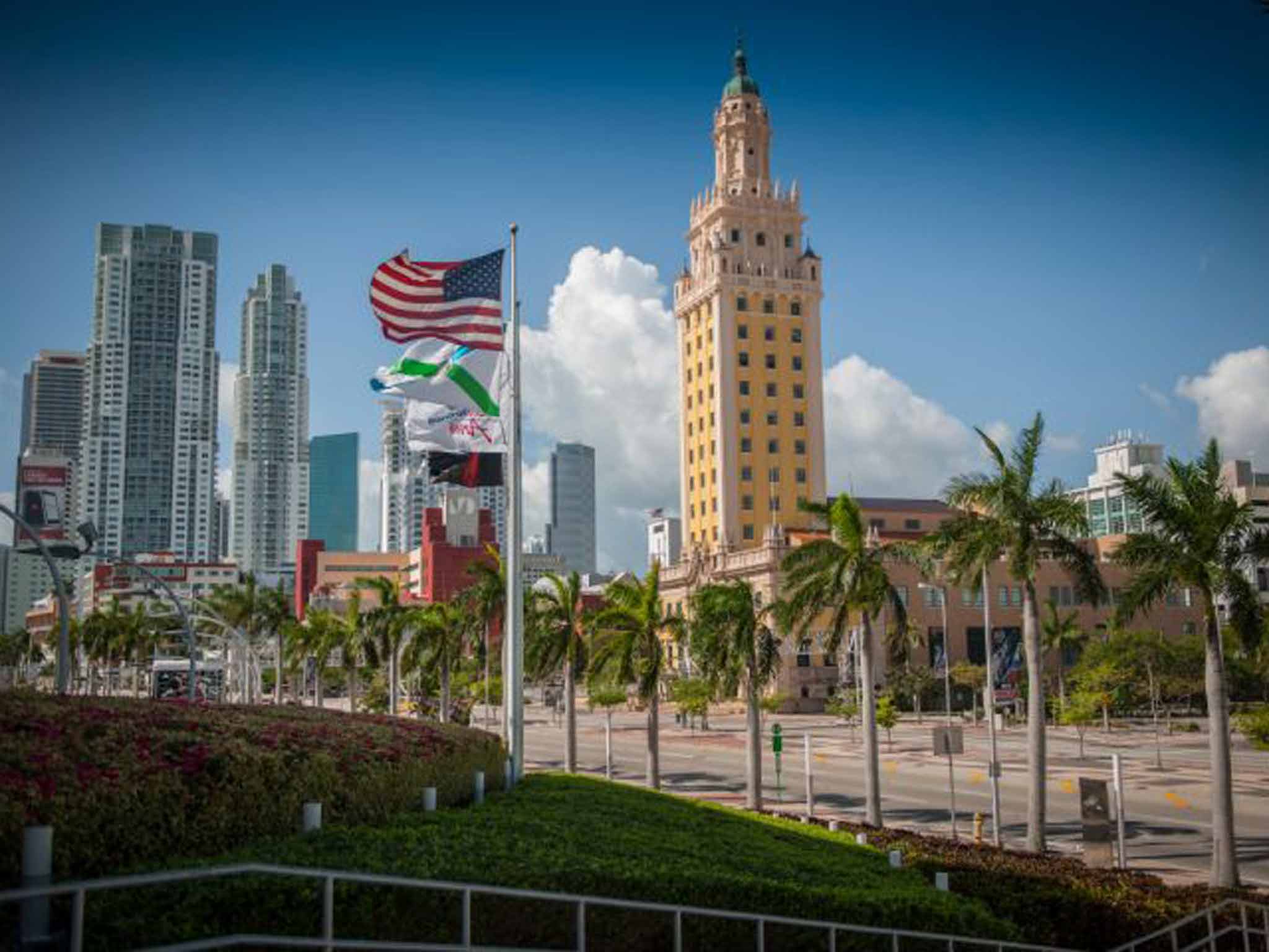 The Freedom Tower in Downtown Miami