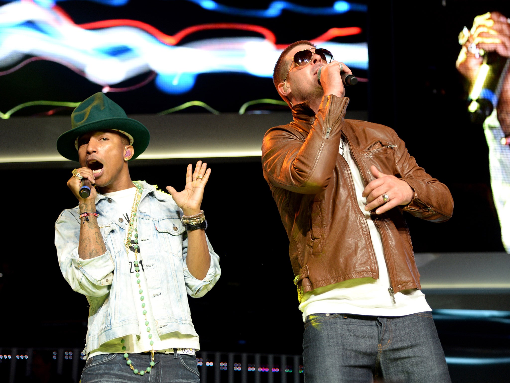 Pharrell and Robin Thicke are fighting multi-million dollar copyright fines