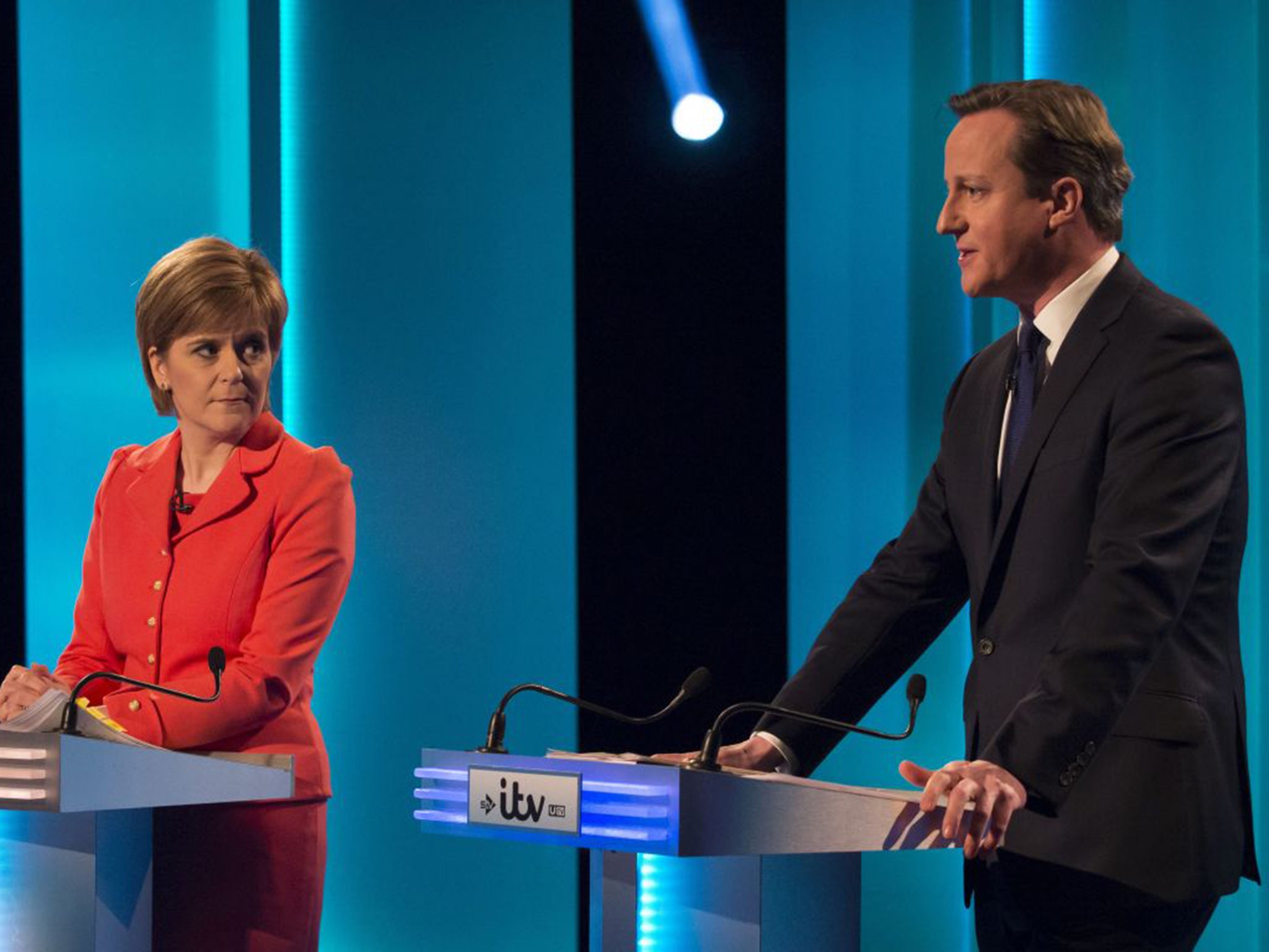Nicola Sturgeon could have considerable influence over David Cameron in a hung parliament