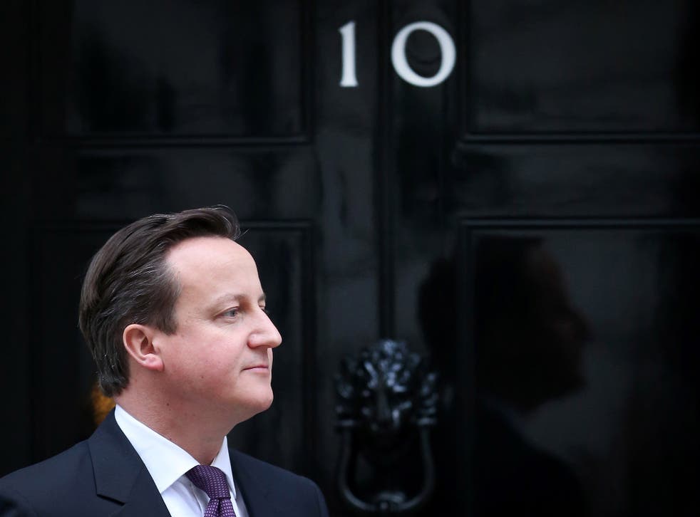 Labour are forewarning that David Cameron might try to “squat” in Downing Street after the election (Ge
