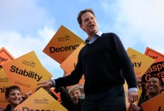 Nick Clegg: Vote for balance and stability, vote Lib Dem