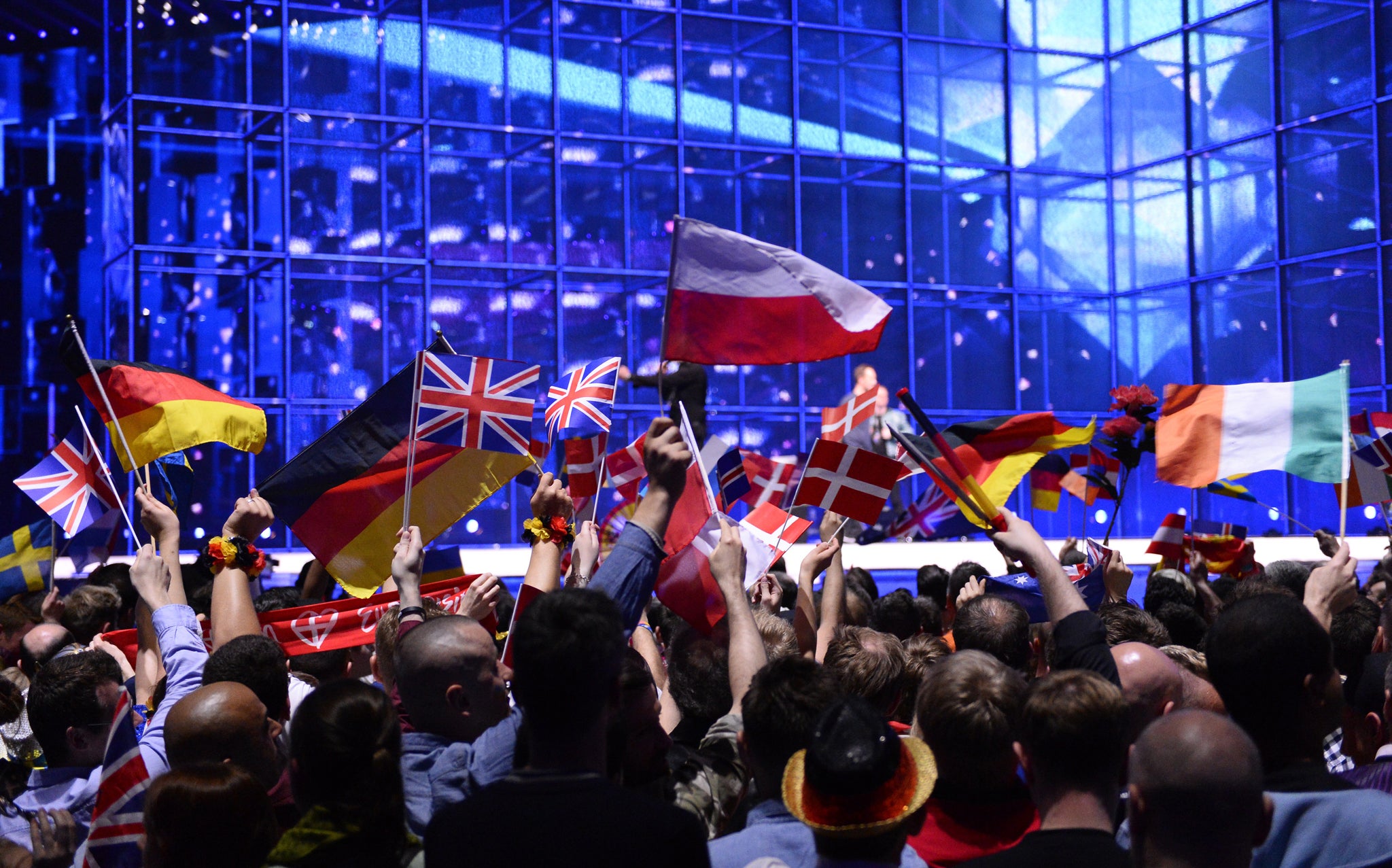 Flying the Flag: Eurovison fans attend the 2014 song contest