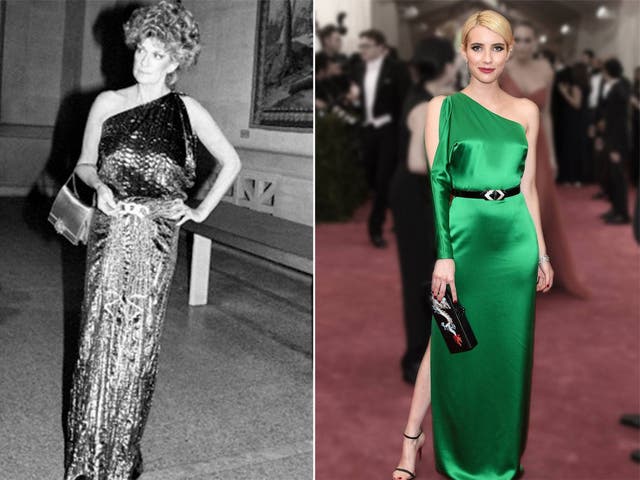 The Met Gala 15 Compare And Contrast Fashion From The 70s Through To Today The Independent The Independent The Met Gala 15 Compare And Contrast Fashion From The 70s Through To Today The Independent The Independent
