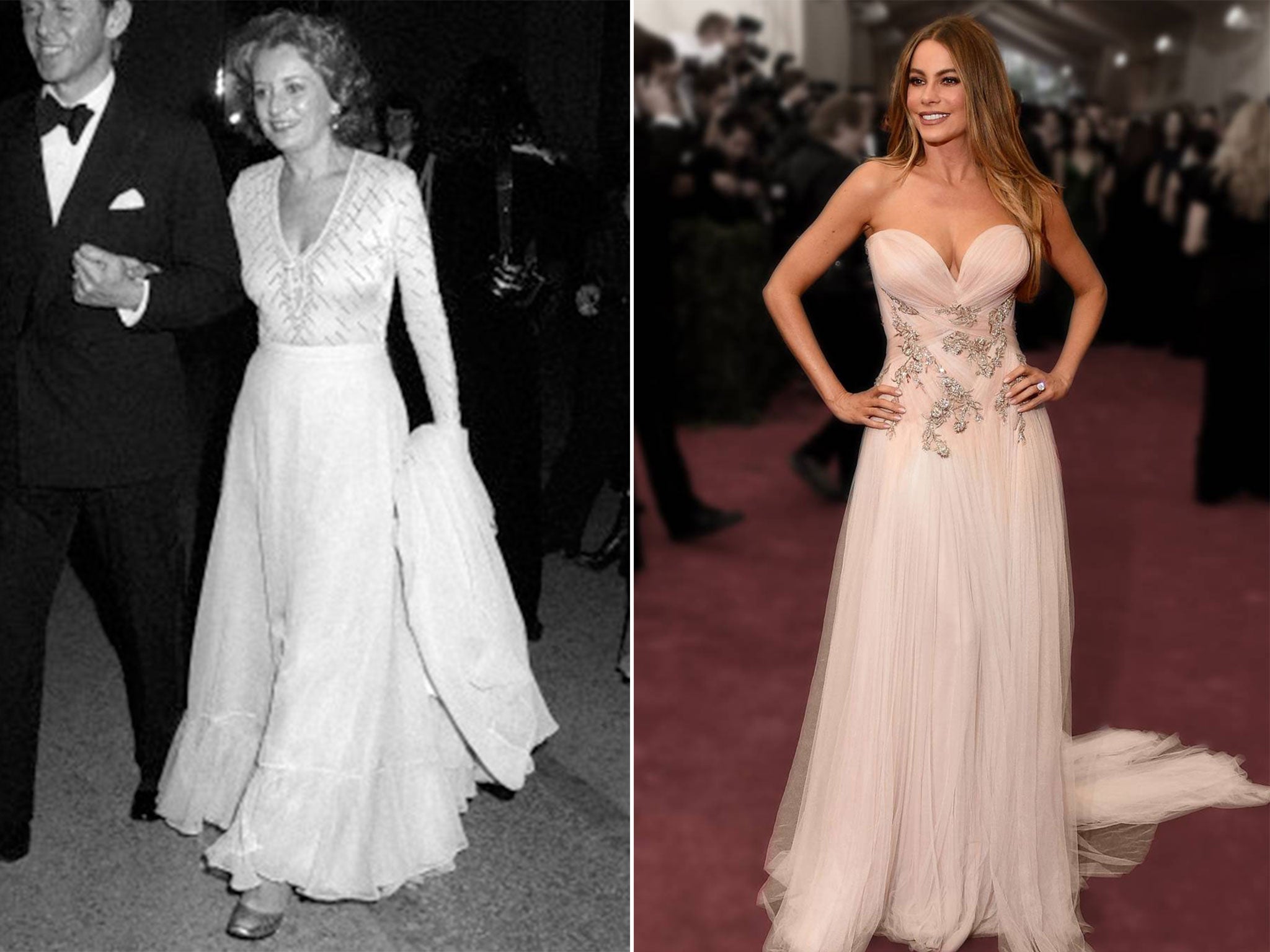 The Met Gala 2015 compare and contrast fashion from the 70s through to today The Independent The Independent