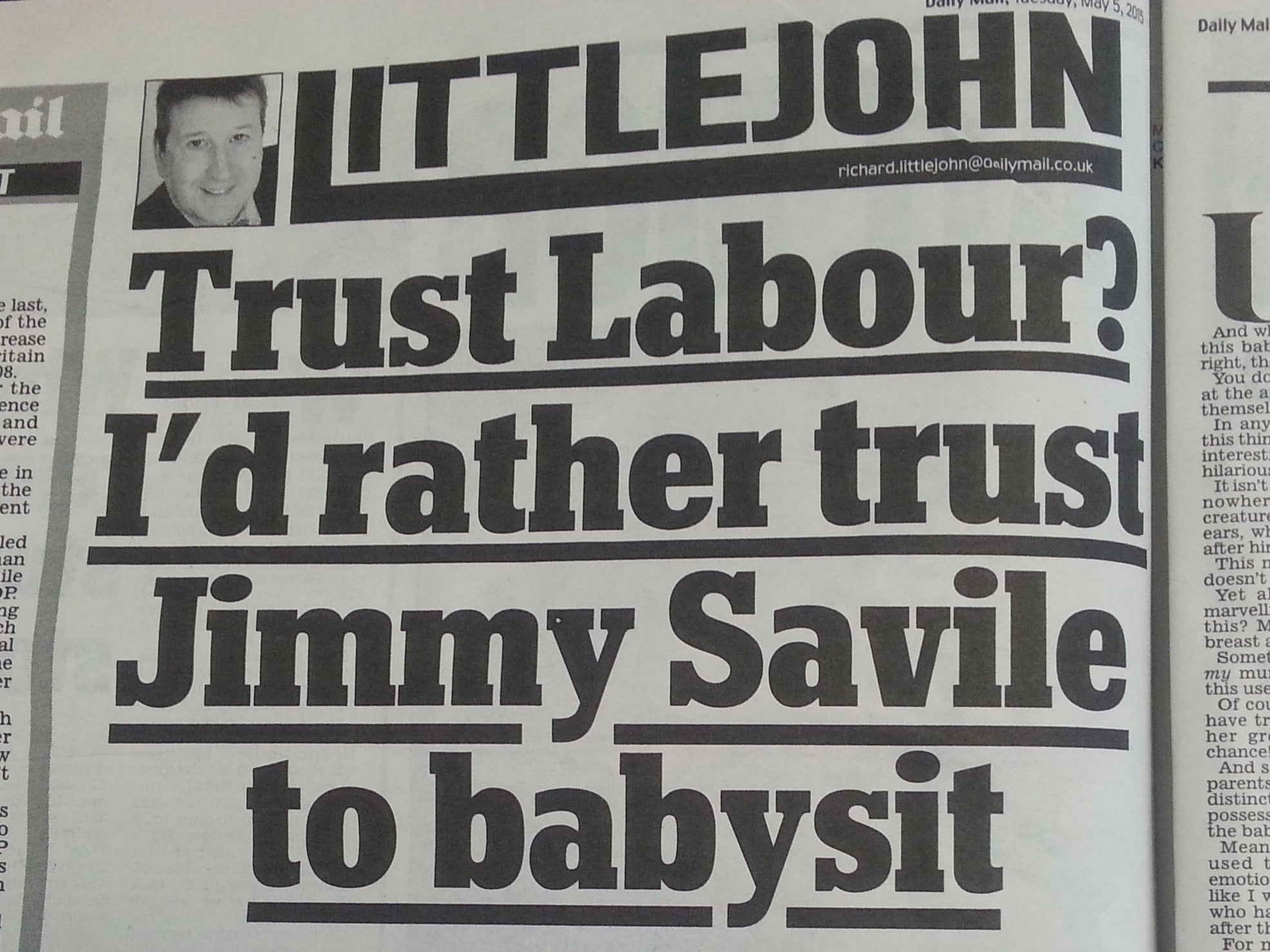 Richard Littlejohn's piece has provoked outrage