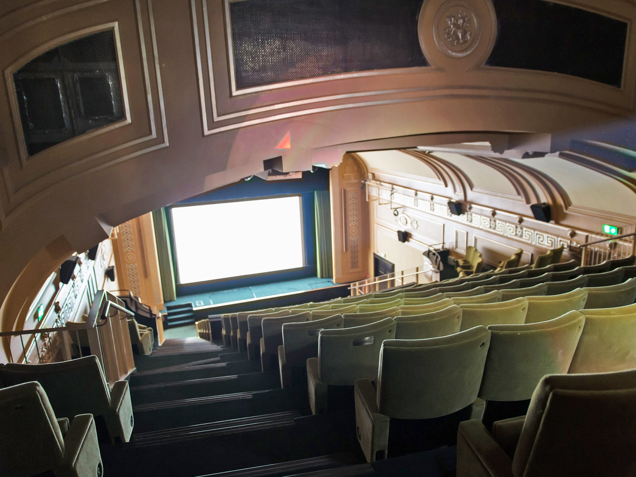 Inside the now resurrected Regent Street Cinema