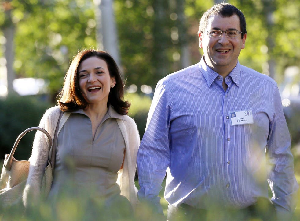 Sheryl Sandberg with husband Dave Goldberg