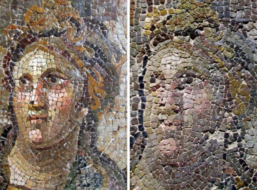 Ancient Roman mosaics ruined in botched restoration job The 