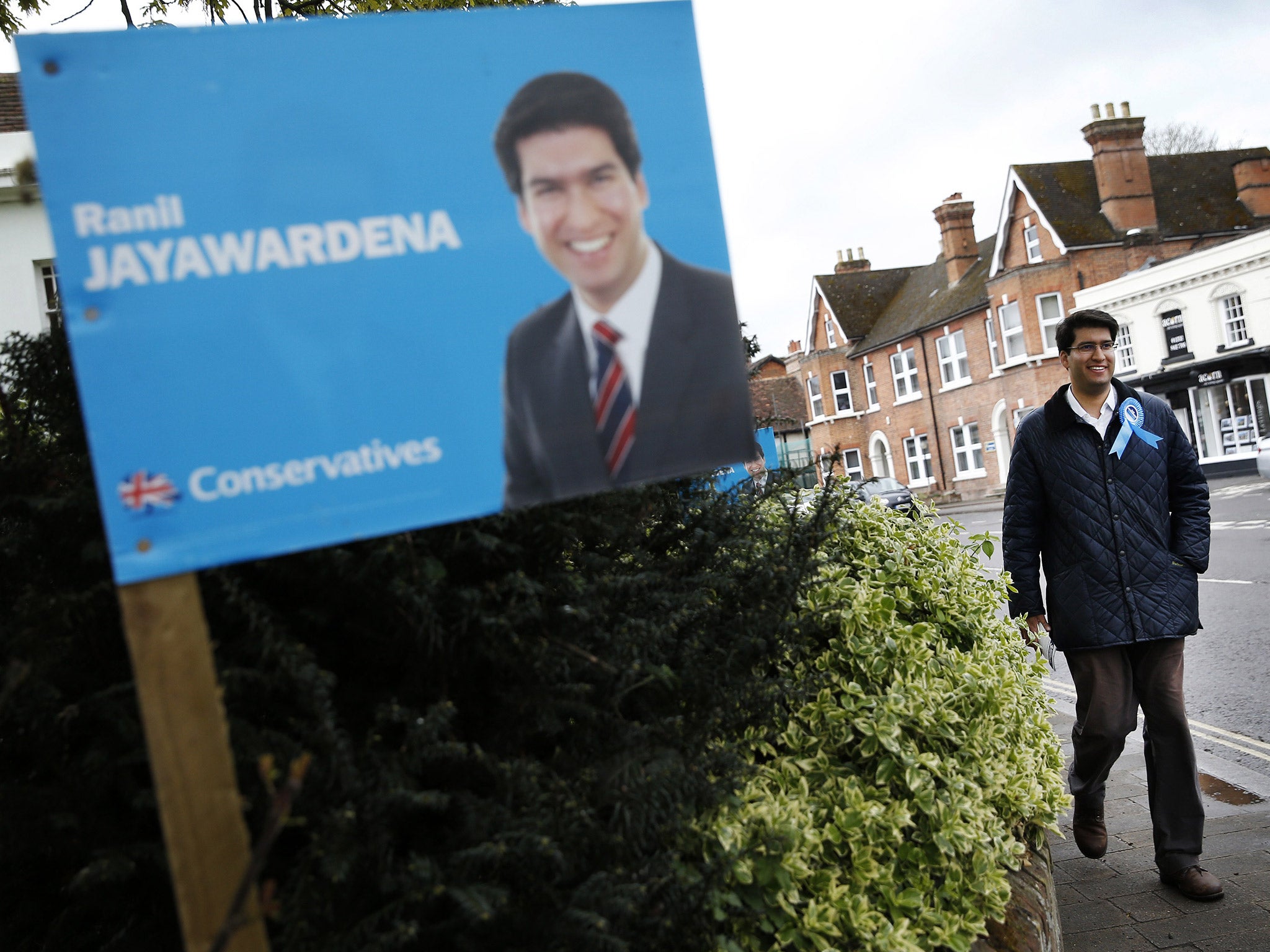 Ranil Jayawardena, the Conservative party candidate for Northeast Hampshire (Getty)