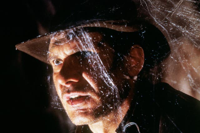 Harrison Ford plays Indiana Jones in The Last Crusade (1989)