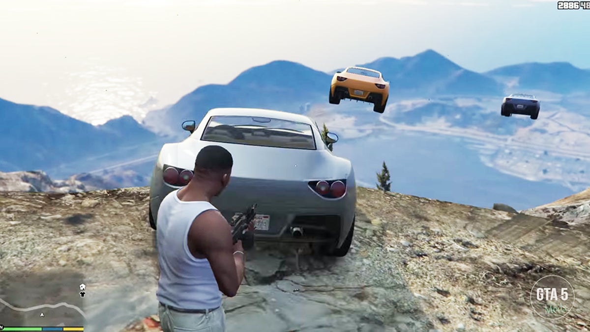 GTA V Mod Lets You Shoot Cars