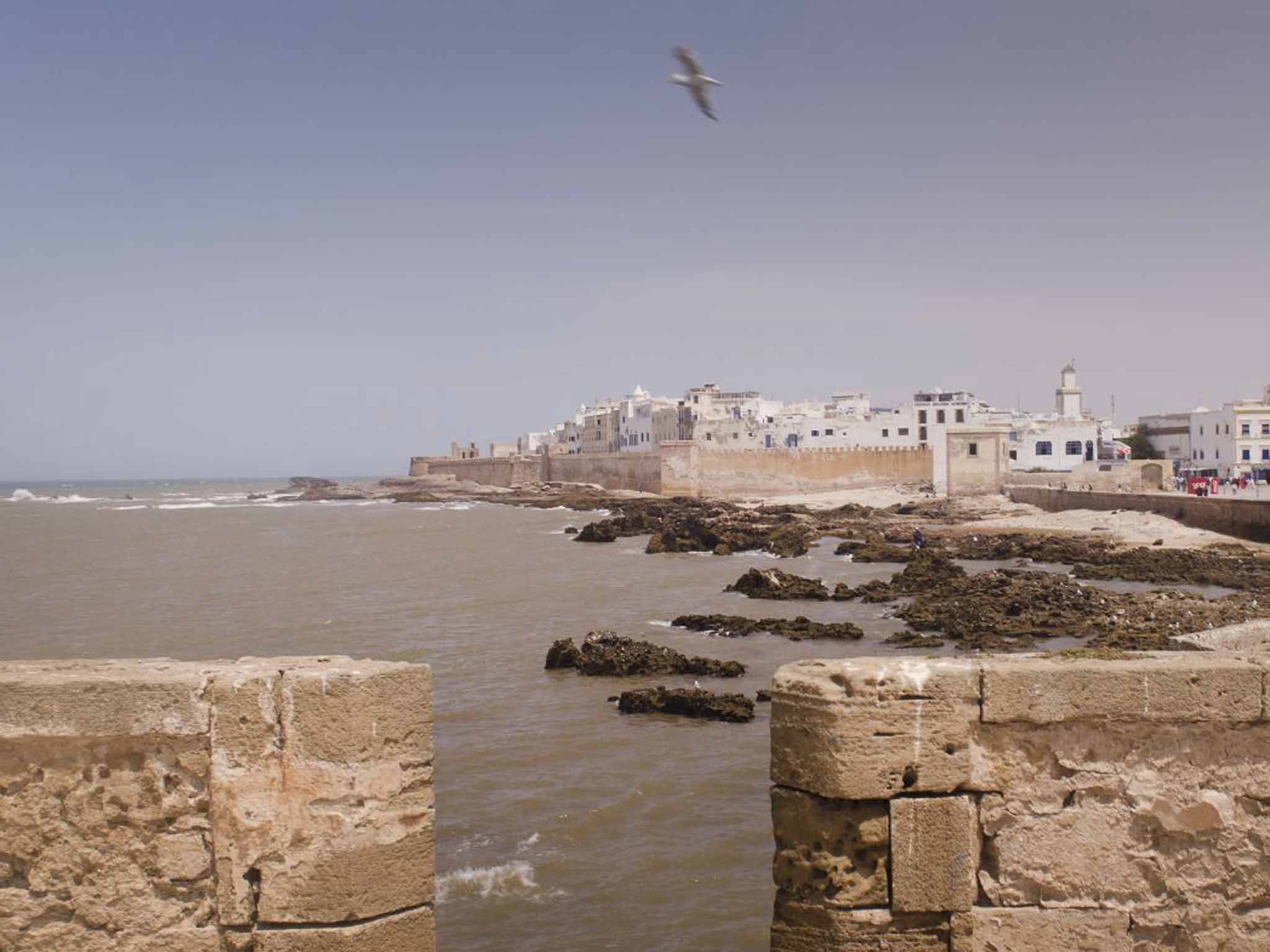 The seafront (Lawrence of Morocco)