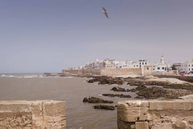 The seafront (Lawrence of Morocco)