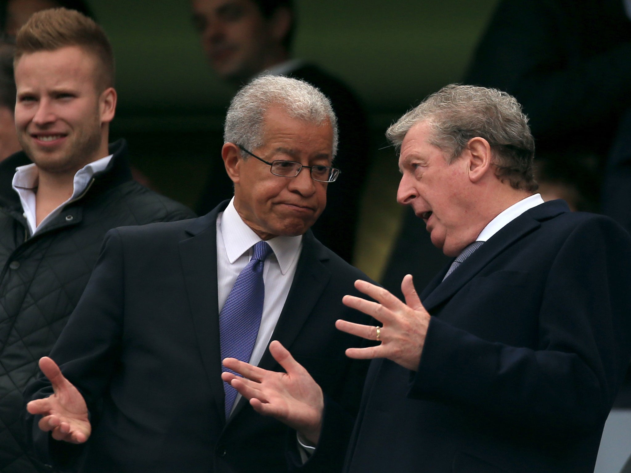 Lord Ouseley (left) said that the FA regarded the Kick it Out organisation as ‘off the wall’