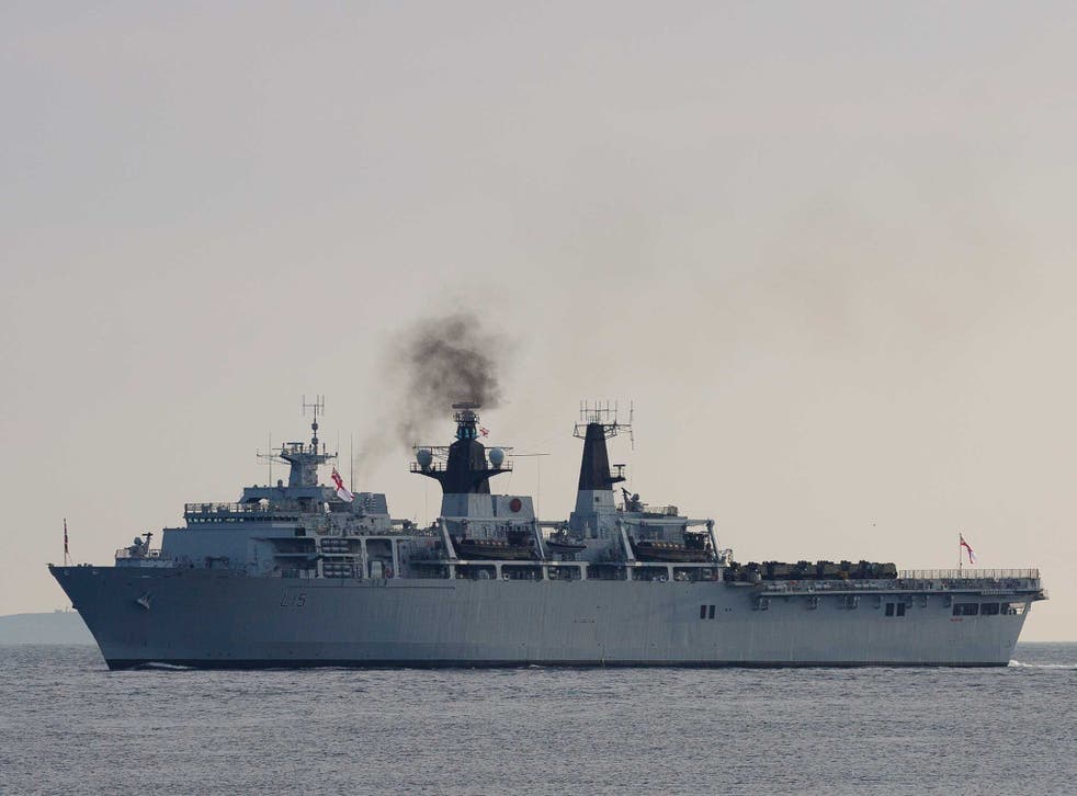 Stock photo of HMS Bulwark