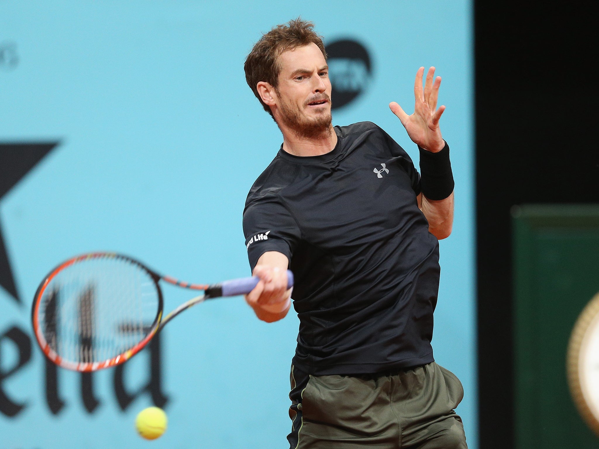 Andy Murray won his match in Madrid in just 64 minutes