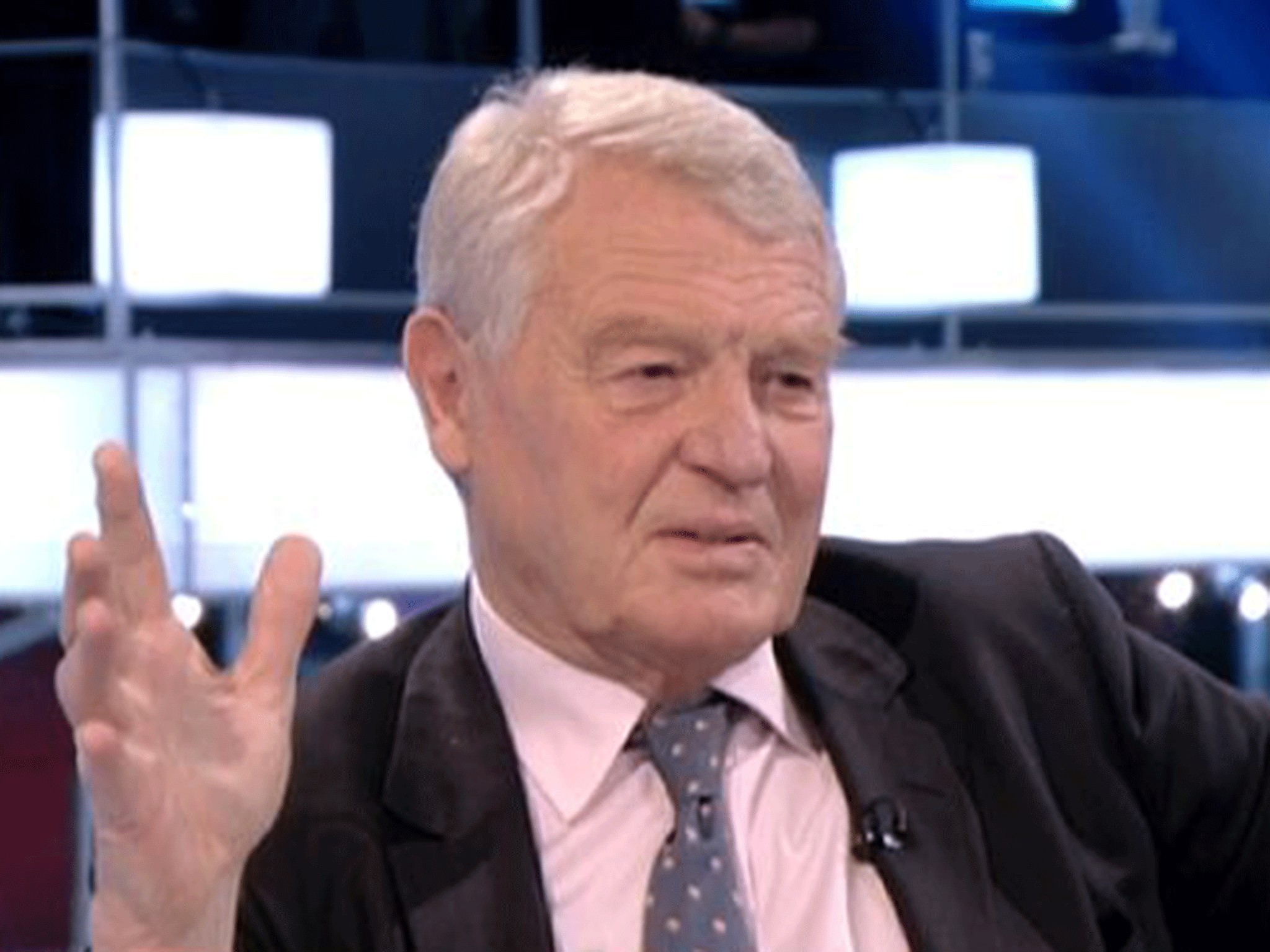 Paddy Ashdown speaks to Andrew Neil on the BBC about the exit poll on election night