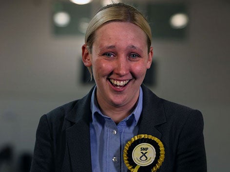 The SNP's Mhairi Black