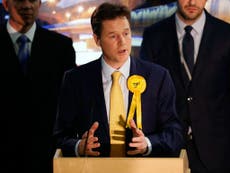 Nick Clegg hints he will stand down as Lib Dem leader