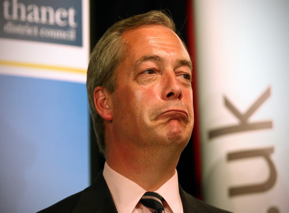 Nigel Farage makes resignation speech 