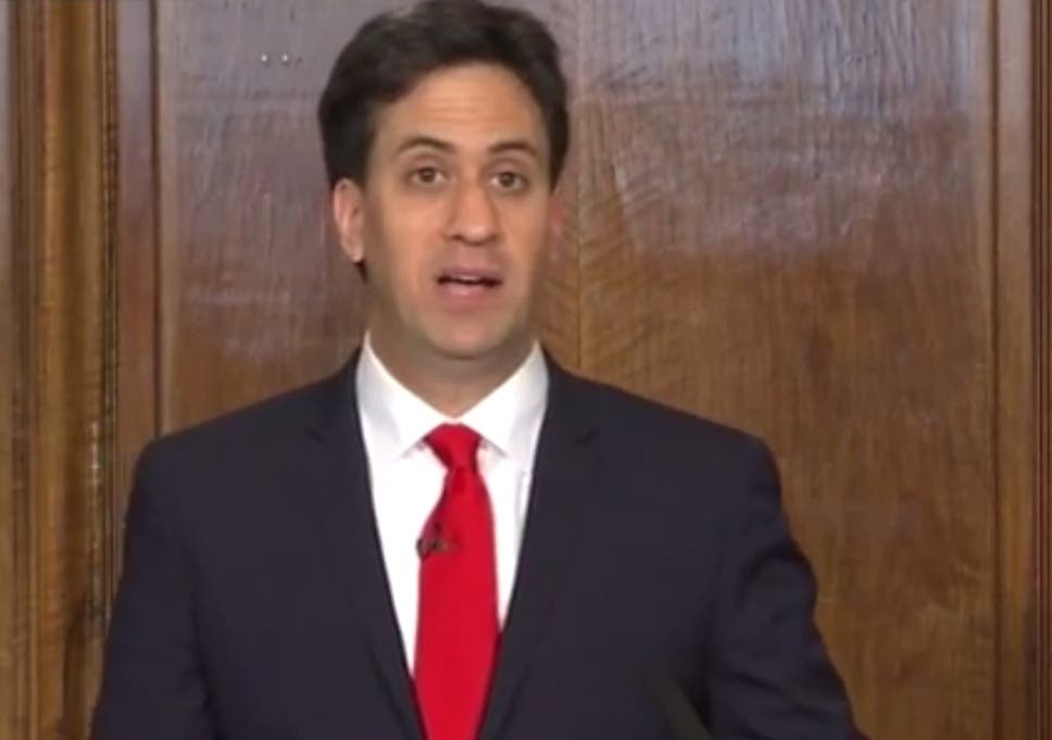 Image result for ed miliband resigns