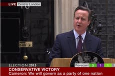 UK election results 2015 Live: Conservatives set for shock victory