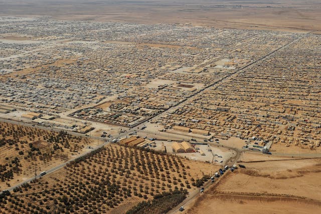 The Zaatari refugee camp near Mafraq, 8km from the Jordanian-Syrian border, is home to more than 80,000 Syrians