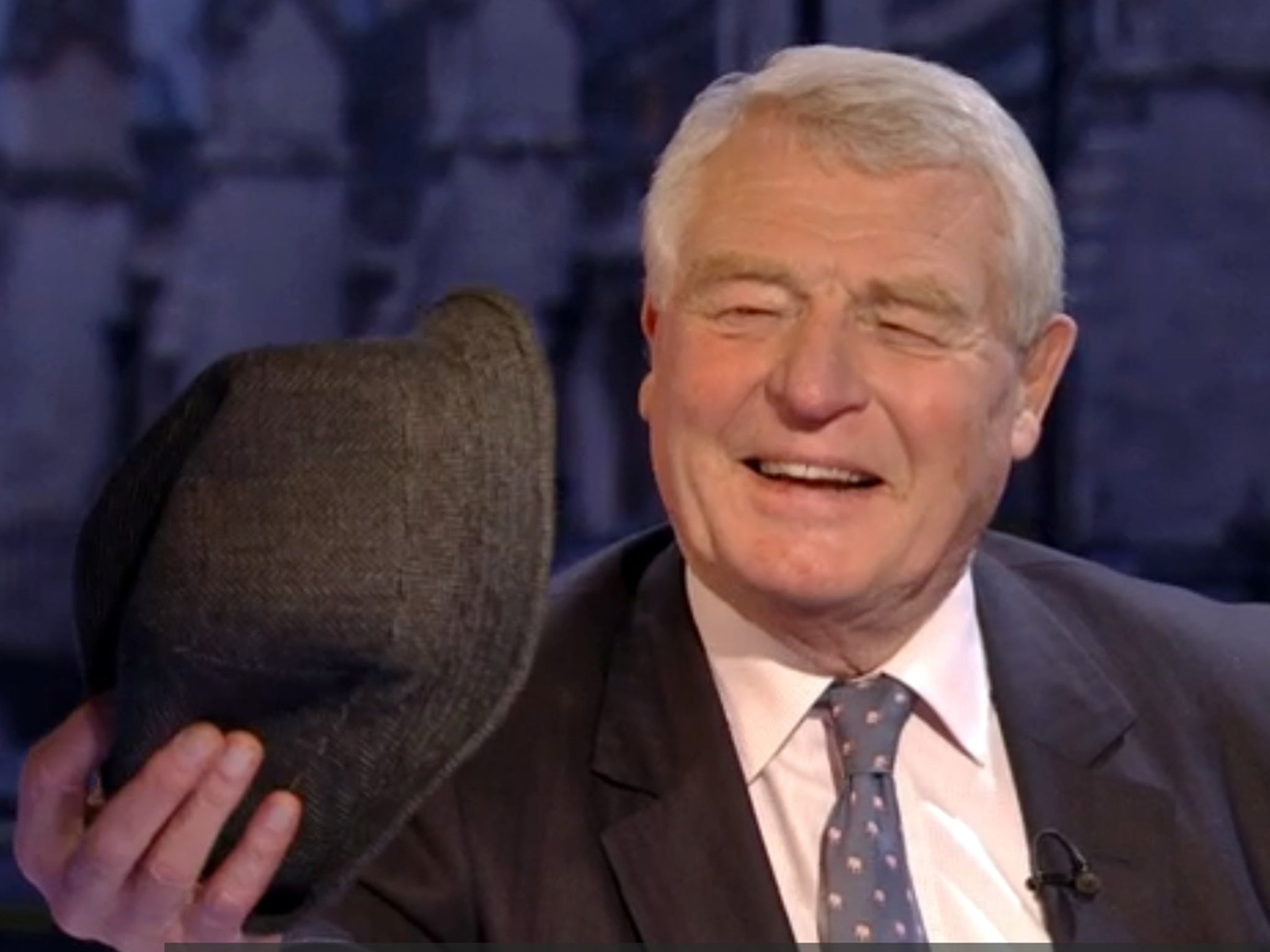 Did Paddy Ashdown ever eat his hat?