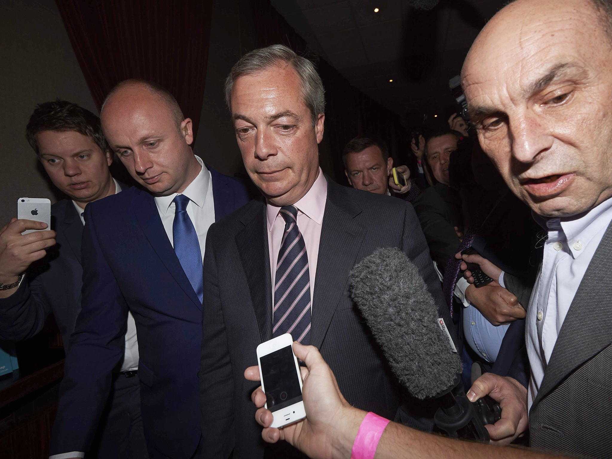 Farage kept the promise he made that he would quit the Ukip leadership if he failed to win a seat, but his resignation was not accepted
