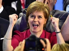 Sturgeon faces tricky balancing act after Cameron's victory
