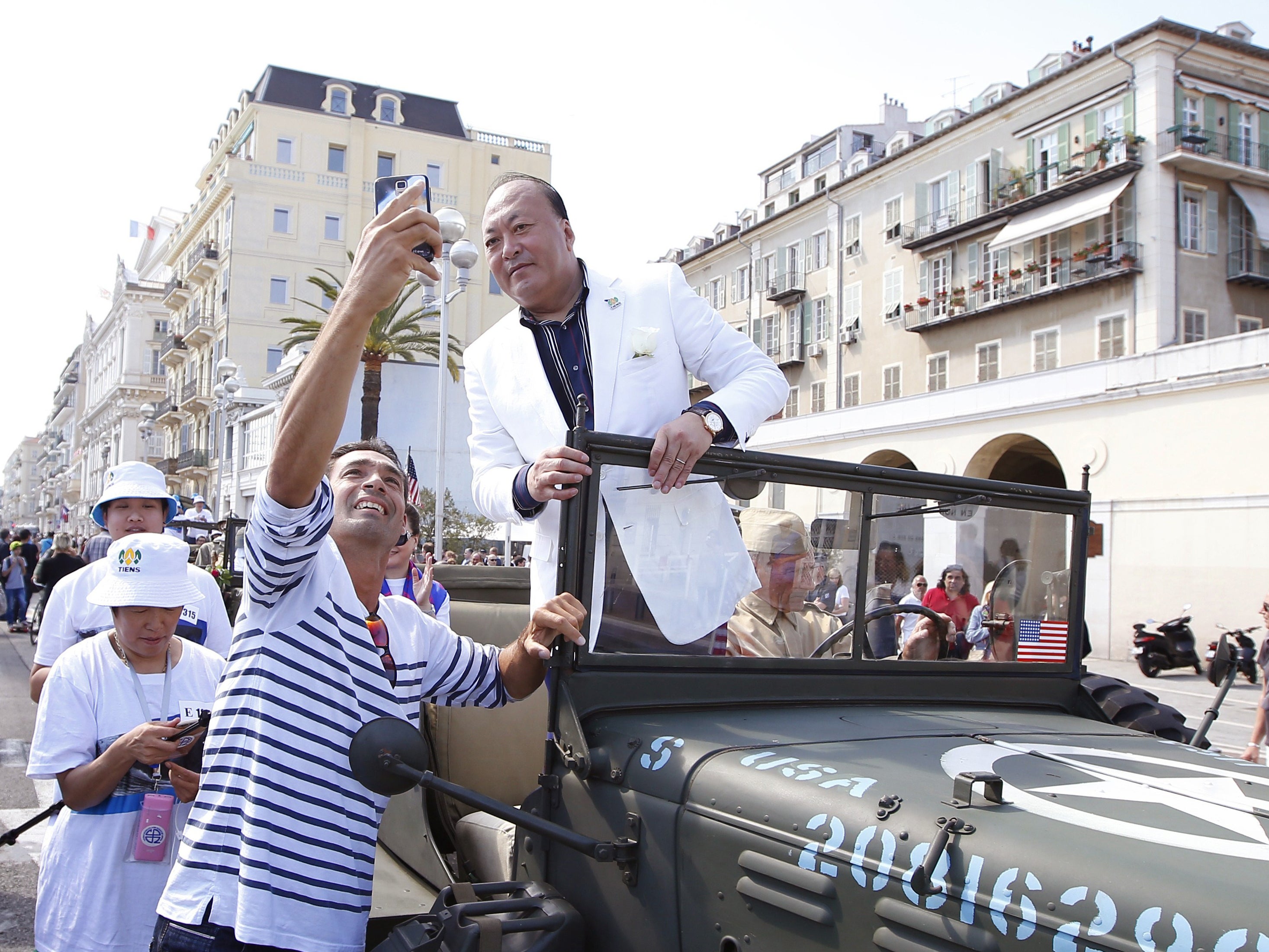 The billionaire took his employees to Paris and the Cote d'Azur