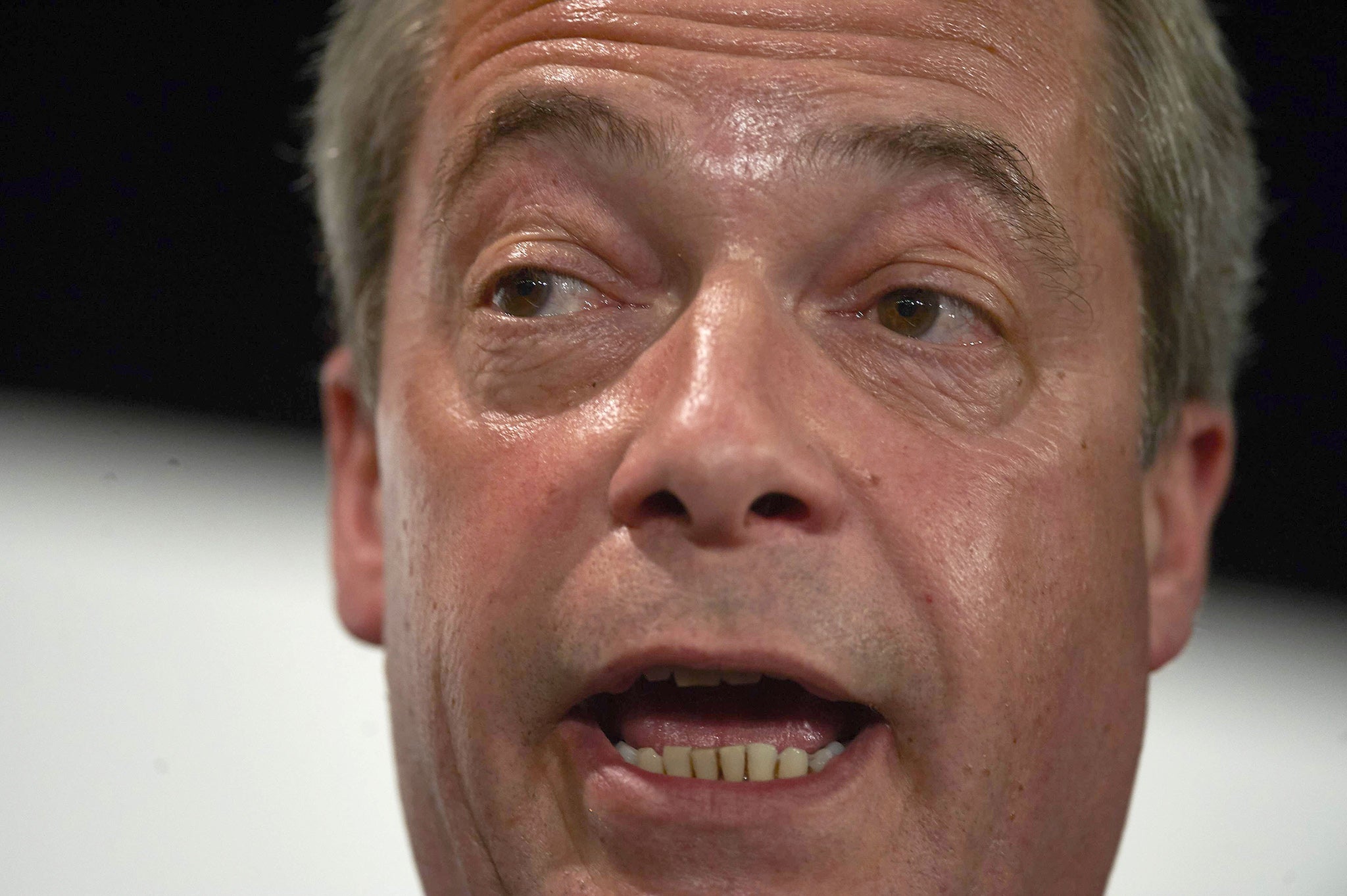 Nigel Farage conceded defeat in the South Thanet poll on Friday morning
