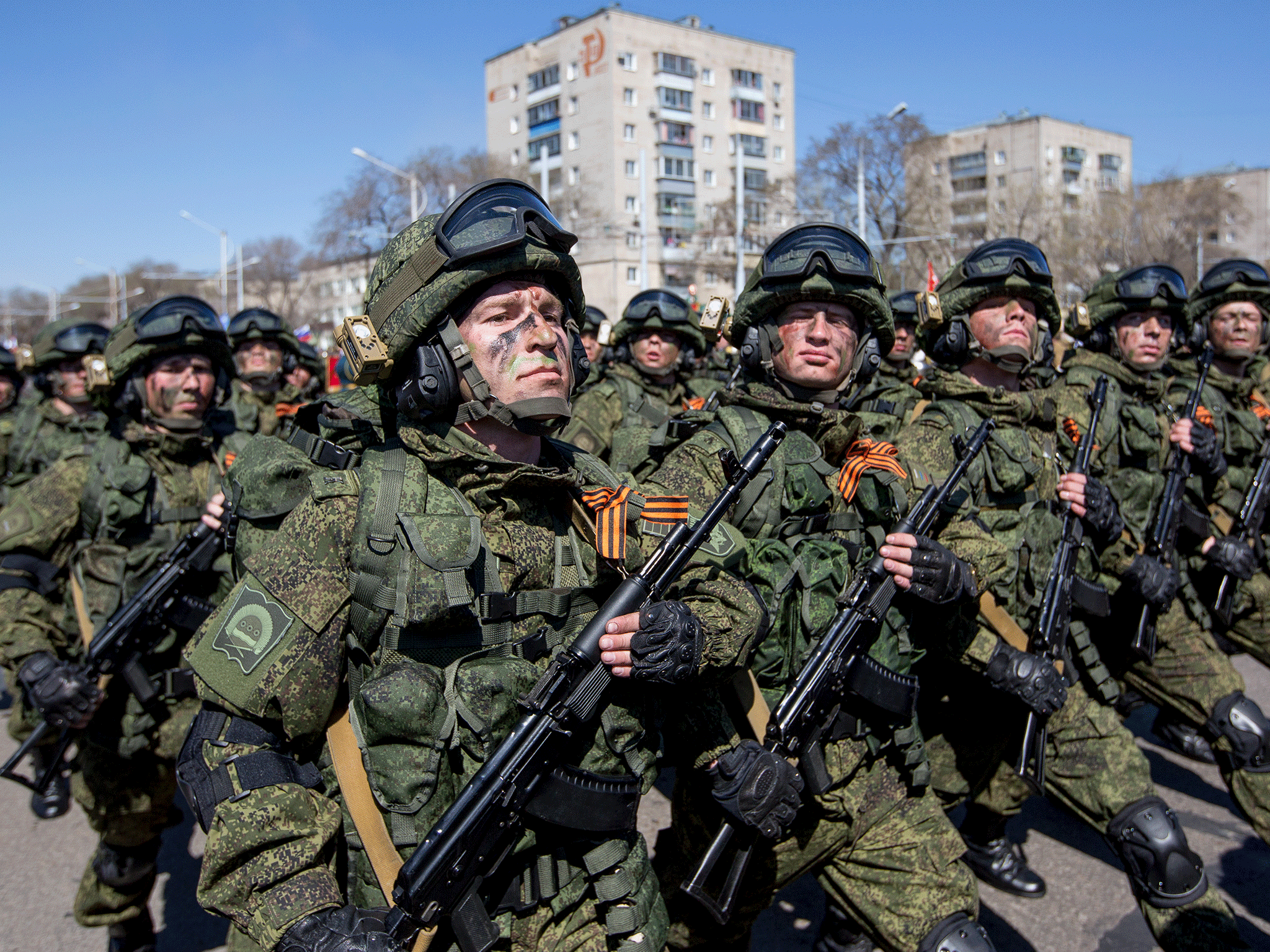 File: Soldiers in the Russian army