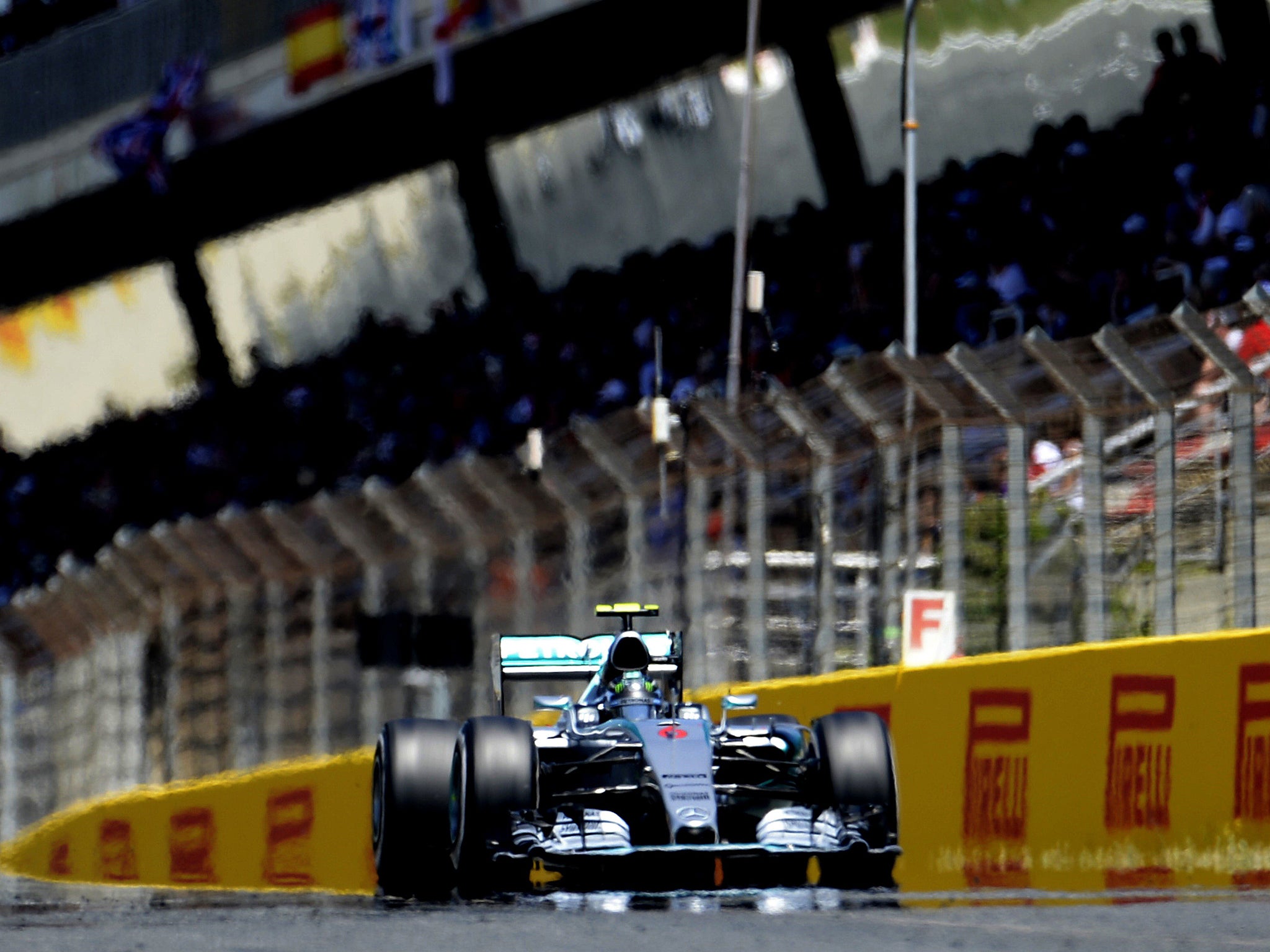 Nico Rosberg at the Spanish Grand Prix