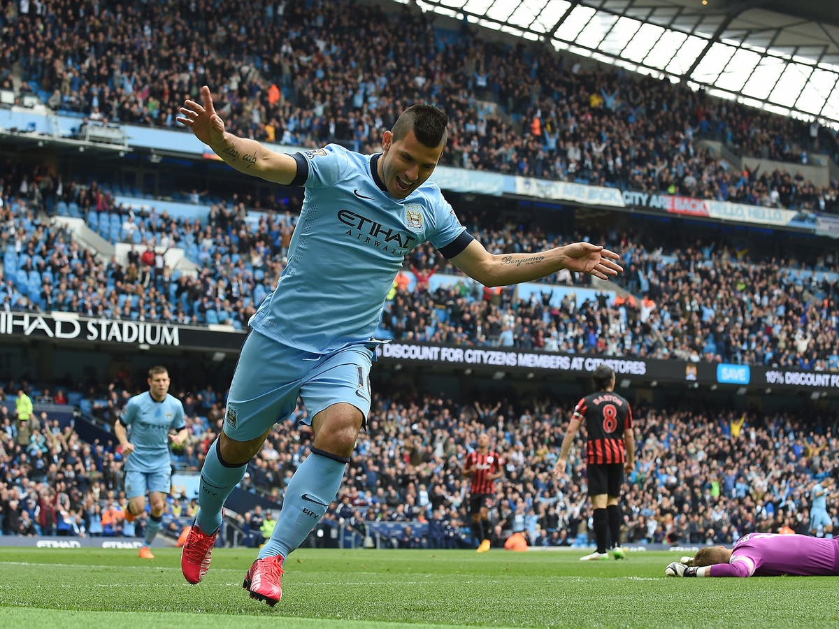 Manchester City Vs Qpr Match Report Sergio Aguero Hat Trick Ensures Qpr S Band Of Mercenaries Are Relegated From Premier League The Independent The Independent